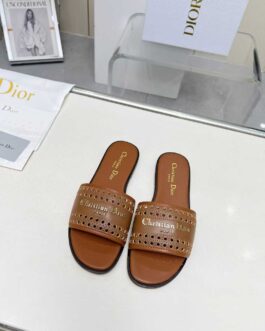 Dior Buty, sandaly klapki, skora