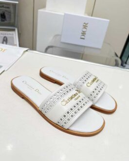 Dior Buty, sandaly klapki, skora