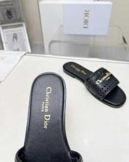 Dior Buty, sandaly klapki, skora