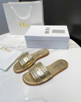 Dior Buty, sandaly klapki, skora