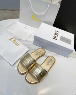 Dior Buty, sandaly klapki, skora