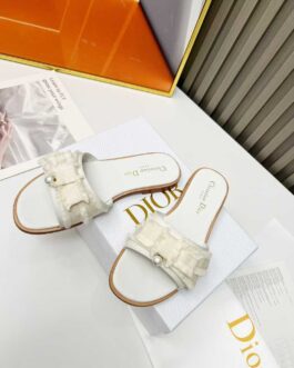 Dior Buty, sandaly klapki, skora
