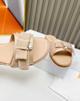 Dior Buty, sandaly klapki, skora