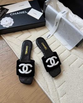 Chanel Buty, sandaly klapki, skora