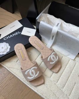Chanel Buty, sandaly klapki, skora