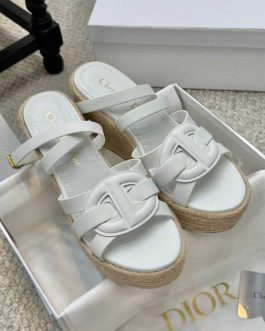 Dior Buty, sandaly klapki, skora