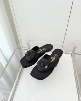 Chanel Buty, sandaly klapki, skora