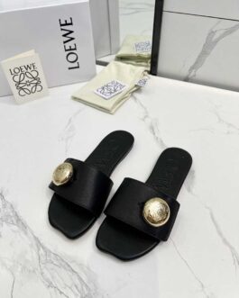 Loewe Buty, sandaly klapki, skora