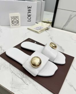 Loewe Buty, sandaly klapki, skora
