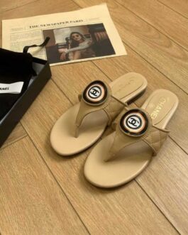 Chanel Buty, sandaly klapki, skora