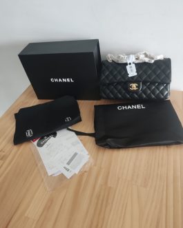 Torebka damska elegancka Chanel, skóra od reki
