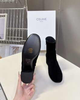 Celine Buty damskie, kozaki, botki, skóra