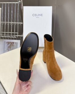 Celine Buty damskie, kozaki, botki, skóra