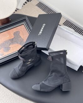 Chanel Buty damskie, kozaki, botki, skóra