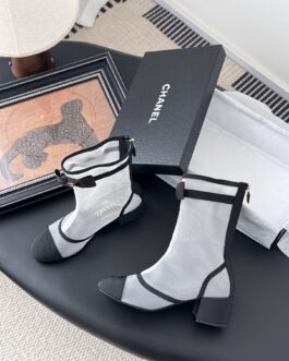 Chanel Buty damskie, kozaki, botki, skóra