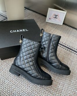 Chanel Buty damskie, kozaki, botki, skóra
