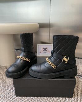 Chanel Buty damskie, kozaki, botki, skóra