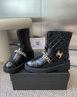 Chanel Buty damskie, kozaki, botki, skóra