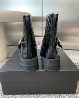 Chanel Buty damskie, kozaki, botki, skóra