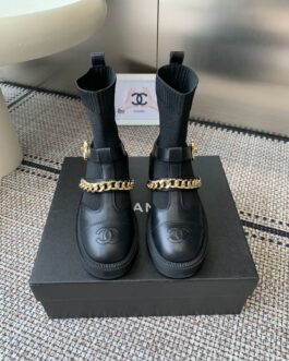 Chanel Buty damskie, kozaki, botki, skóra