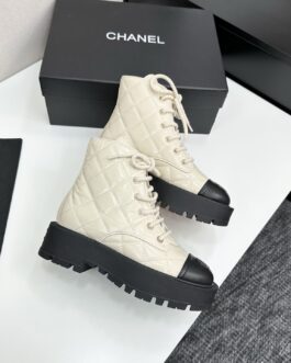Chanel Buty damskie, kozaki, botki, skóra