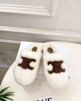Celine Buty, sandaly klapki, skora