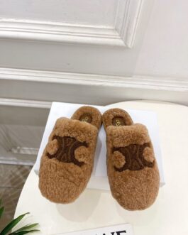 Celine Buty, sandaly klapki, skora