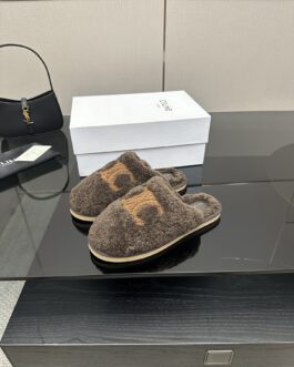 Celine Buty, sandaly klapki, skora