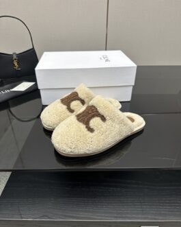 Celine Buty, sandaly klapki, skora