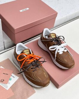 Miu miu Sneakersy, trampki, tenisówki, buty, skora