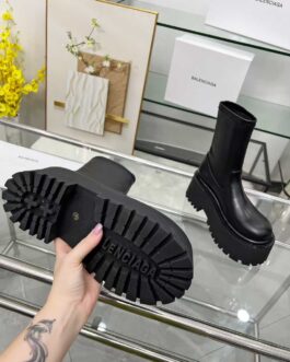 Balenciaga Buty damskie, kozaki, botki, skóra
