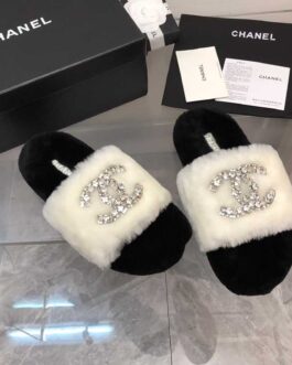 Chanel Buty, sandaly klapki, skora