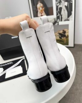 Chanel Buty damskie, kozaki, botki, skóra