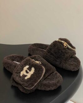 Chanel Buty, sandaly klapki, skora