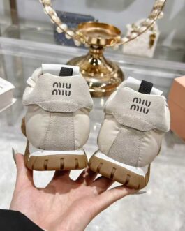 Miu miu Sneakersy, trampki, tenisówki, buty, skora