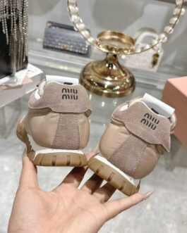 Miu miu Sneakersy, trampki, tenisówki, buty, skora