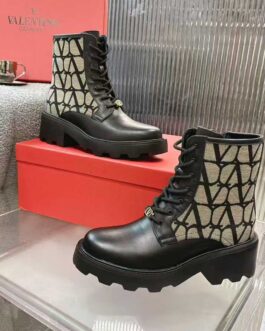 Valentino Buty damskie, kozaki, botki, skóra