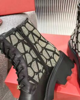 Valentino Buty damskie, kozaki, botki, skóra