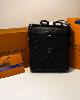 LOUIS VUITTON męska torba Listonoszka, skóra, Francja