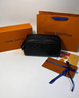 Louis Vuitton męska damska torebka kosmetyczka, skóra Francja