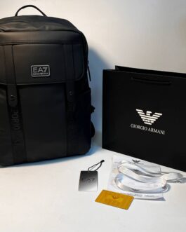Emporio Armani Plecak do Samolotu, bagaż podręczny, skóra, Włochy
