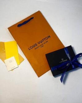 Louis Vuitton portmonetka Czarny portfel męski, skóra