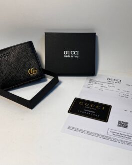 Gucci portmonetka portfel męski, skóra, Wlochy