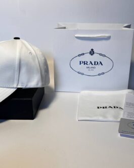 Prada Męska Damska czapka z daszkiem bejsbolówka, Włochy