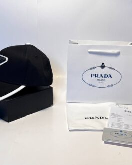 Prada Męska Damska czapka z daszkiem bejsbolówka, Włochy