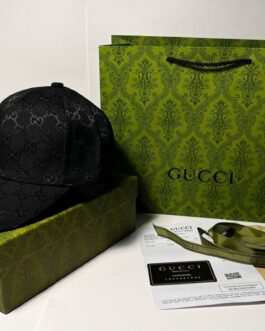 GUCCI Męska Damska czapka z daszkiem bejsbolówka, Włochy