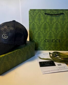GUCCI Męska Damska czapka z daszkiem bejsbolówka, Włochy
