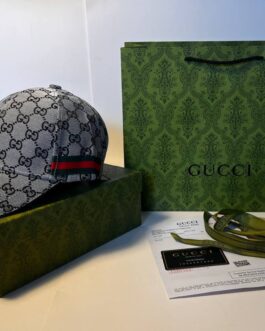 GUCCI Męska Damska czapka z daszkiem bejsbolówka, Włochy