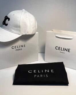 Celine Męska damska czapka z daszkiem bejsbolówka, Francja