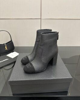 Chanel Buty damskie, kozaki, botki, skóra